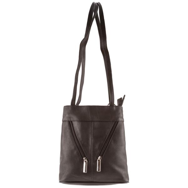 ALPENLEDER | Damen-Handtasche  MACHU PICCHU (schwarz) 4717-sw